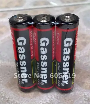 En-gros!! 9600pcs pe Lot, AAA R03P UM4 1.5 v Carbon-zinc baterie, Extra-grele, ISO9001 & RoHS