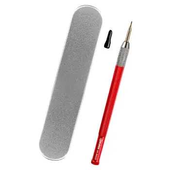 Mâner de Metal Infiltrațiilor o Linie de Creion de Gravat Impermeabil Profesionale Ștergerea Pen Modelare Scriber pentru Ceramica Metal Foaie de Sticlă Model