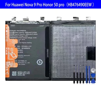HB476490EEW Acumulator Pentru Huawei Nova 9 Pro Onoare 50 pro Bateria Telefonului fără bms nu flex baterie