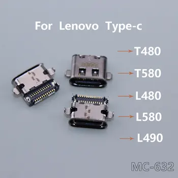 10buc conector Micro USB port Aplicabile Lenovo T480 T580 L480 L580 L490 Tip c interfață de putere de încărcare capul și coada plug