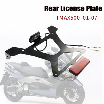 Potrivit pentru YAMAHA TMAX500 TMAX 500 2001 - 2007 Aripa Spate Apărătoare de noroi Licență Lumina Hugger Suport T-MAX500 2002 2003 2004 2005 2006