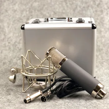 High-end MACIA S2 Studio de Înregistrare Microfon Profesional cu Condensator Microfon de Studio Set cu Aur Mare Diagraph