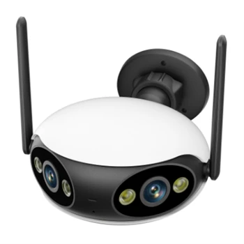 Camera Wireless AI de Urmărire Automată de Supraveghere 4MP 180° Ultra Wide cu Unghi de Vedere de Umanoid de Detectare a UE Plug