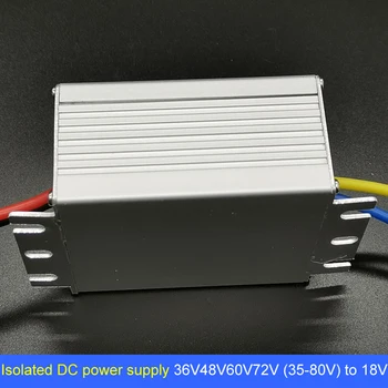 DC izolat Pas în jos de tensiune convertor de putere 36V48V60V72V75V80V (35-80V) să 18V10A20A30A40A50A60 Buck regulator de Tensiune adaptor
