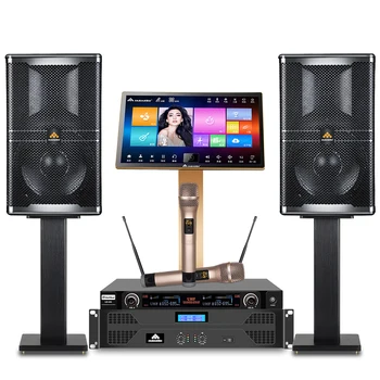 Noua Versiune InAndOn Karaoke CV96 Toate Într-Un singur Sistem Karaoke cu Ecran Tactil Karoke Mașină Set Profesional Tonomat Karaoke Set