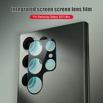 Camera Folie de protectie Pentru Samsung S23 Ultra Ecran Siguranță MOALE Capac de STICLA pentru Samsung Galaxy S23 S22 Plus Ultra 5G Obiectiv