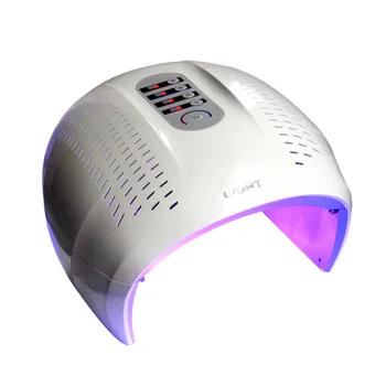 AYJ-MS03(CE)Anti-imbatranire dispozitiv de terapie cu lumină roșie și albastră a CONDUS masca foton cu ultrasunete instrument de frumusete