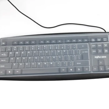 Universal Praf De Silicon Computer Desktop Keyboard Piele Capac Protector De Acoperire De Film De Film Tastatura