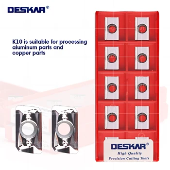 DESKAR 100% Original APKT1135PDER-AL K10 APMT1604PDER-AL K10-Unelte de strungarie Insertii Carbură de Frezat CNC Strung Cutter Pentru Aluminiu
