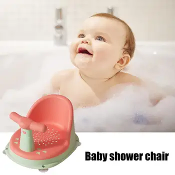 Mai multe Culori Baby Scaun pentru Duș Noua Antiderapante ventuza Design Scaun de Baie PP+TPE Non Slip de Baie Scaun Copil Joaca