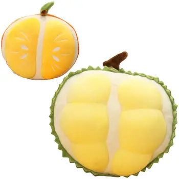Fructe Jucărie de Pluș de Înaltă Simulare Fotografie Prop Moale de Pluș Acasă Decorative de Pluș Perna Durian Pernă de Pluș pentru Cămin
