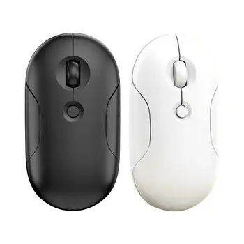 Wireless Mouse de Calculator 3 DPI Reglabil Buton de Mute Mici Portabile 4 Taste Ergonomice Silent Mouse-ul pentru Desktop, Laptop, PC