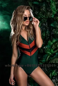 2023Wave Armonie Femei Costume de baie Sexy Body Surf Purta Vara Puntea de Agrement Plaja Protectie solara cu Fermoar Costume de baie Costum de Baie