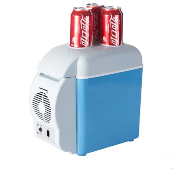 7,5 L cu Dublă Utilizare Mini Frigider Auto Cutie de Cald Portabil Vehicul de Camping Frigider Congelator Electric Cooler Box pentru Picnic