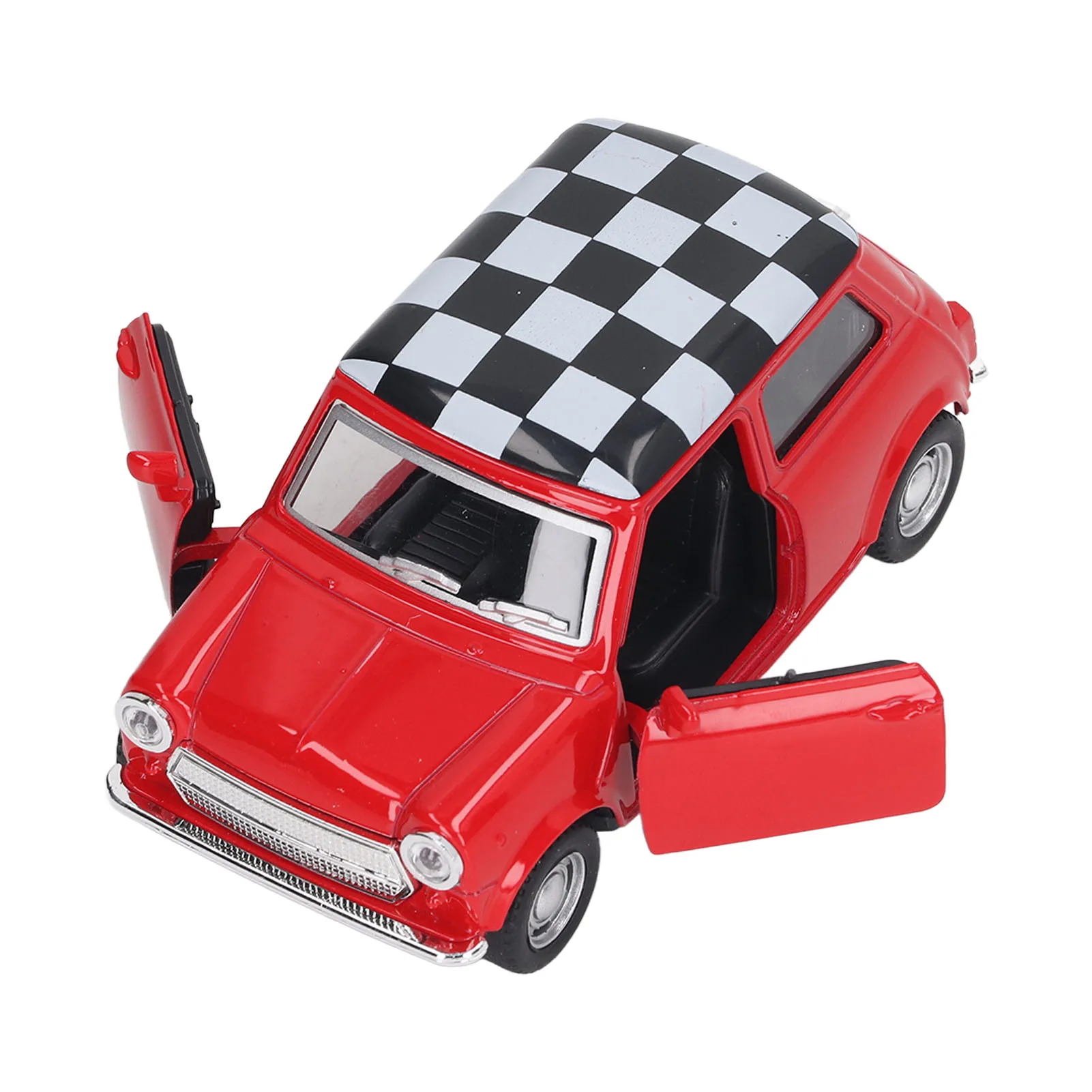 1/32 Mini Trage Înapoi Mașină De Jucărie Aliaj De Simulare Model De Vehicul Jucărie Cu Ușile Deschise Pentru Colecția De Decorațiuni Interioare1