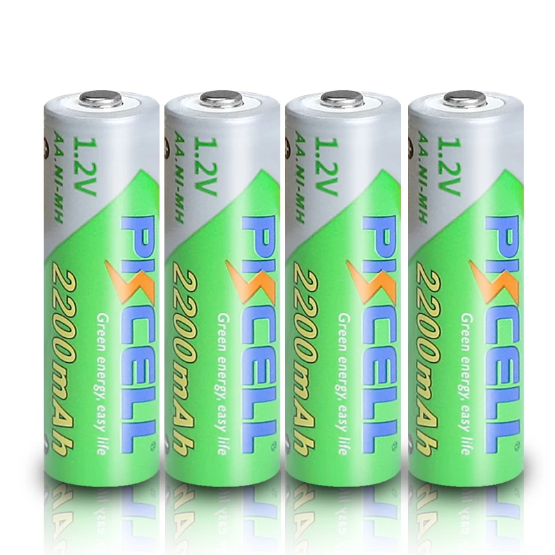 16PCS PKCELL NIMH AA Acumulator 1.2 V 2200MAH 2A Baterie Precharge LSD Baterii Ni-MH pentru Camera de jucarii1