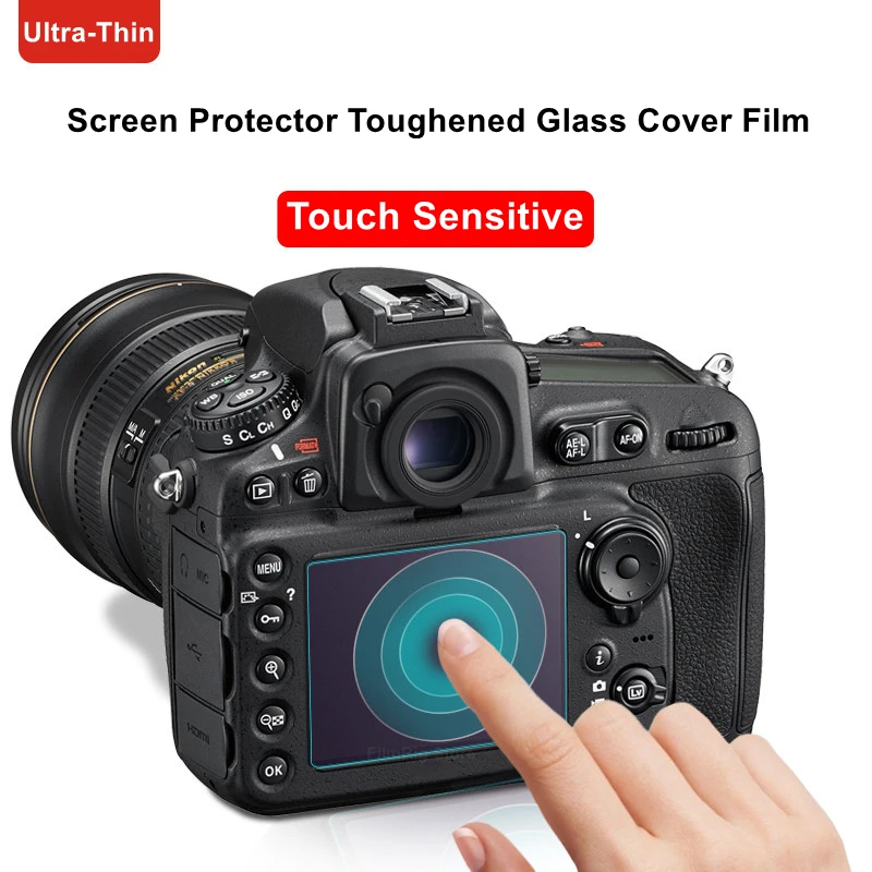 2 BUC Camera video Original 9H Camera Temperat Pahar Ecran LCD de Protector pentru Nikon D7200 D7100 D800 D810 D850 D500 D600 D610 Camera1