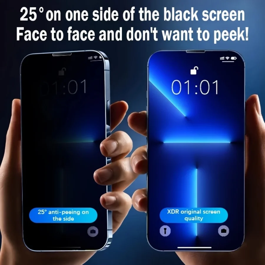 2 buc Anti-spy Sticlă Călită Telefon Folie de protectie Ecran Pentru Iphone 14 13 12 11 XR Pro Max Plus X XS 7 81