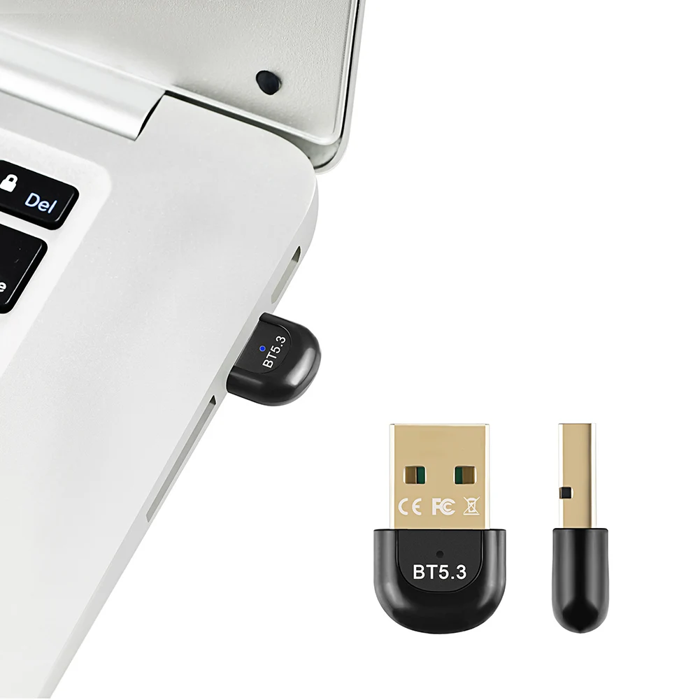 Adaptor Bluetooth USB fără Fir Transmițător Receptor pentru Desktop PC Bluetooth 5.3 Vorbitor Mouse-ul Tastatura Muzica Transmițător Audio1