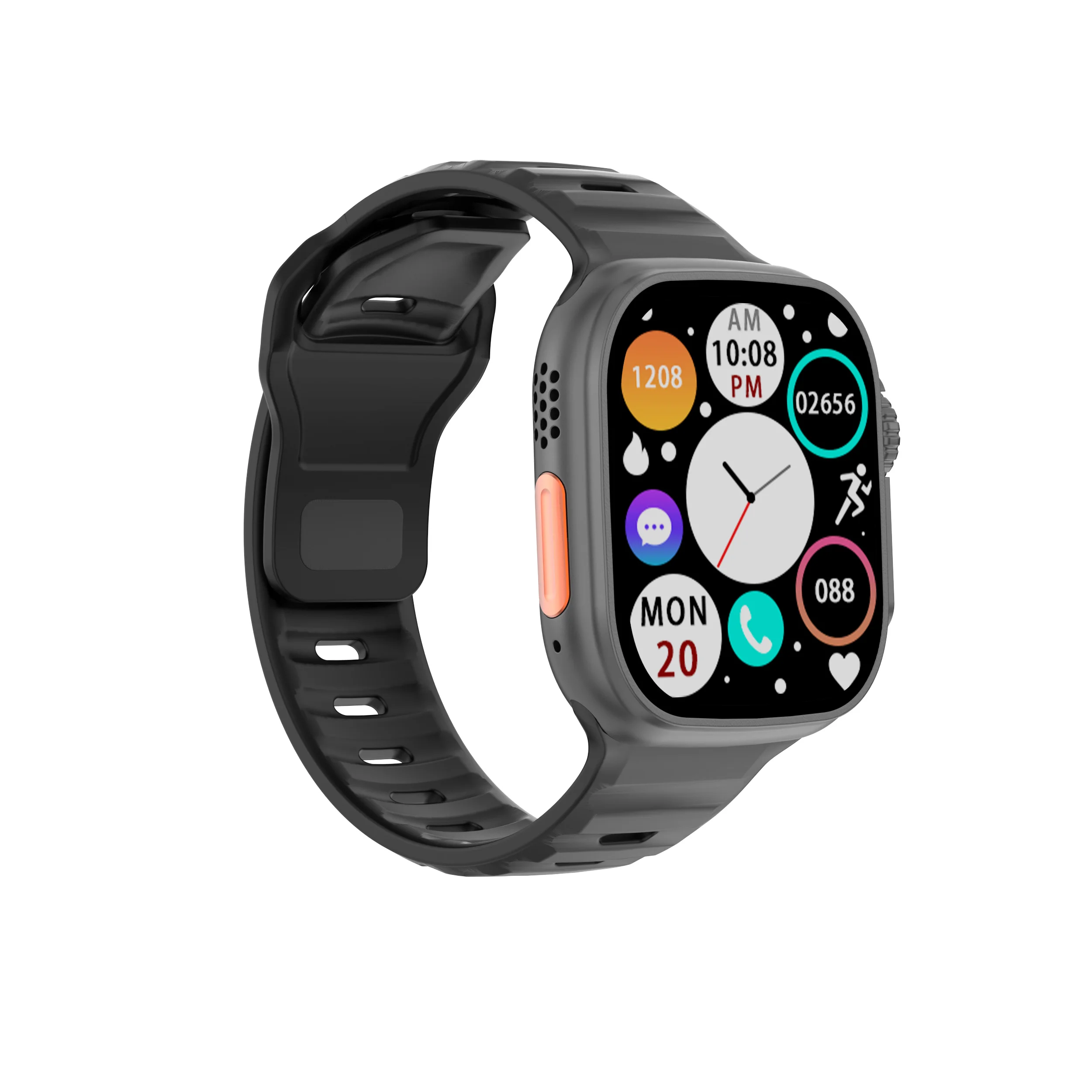 Ceas Barbati Smartwatch 2.0 Inch Femei Bluetooth Apel Încheietura Sport Asistent De Voce De Oxigen Din Sânge Pentru Huawei Y6 Prim-2018 Y9 Y7 Y5 P1