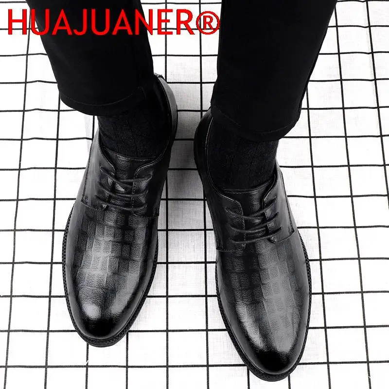 De înaltă Calitate, Barbati Casual din Piele Pantofi Oxford Stil Britanic de Afaceri Masculin Elegant de Birou Confortabil Adulto Pantofi1