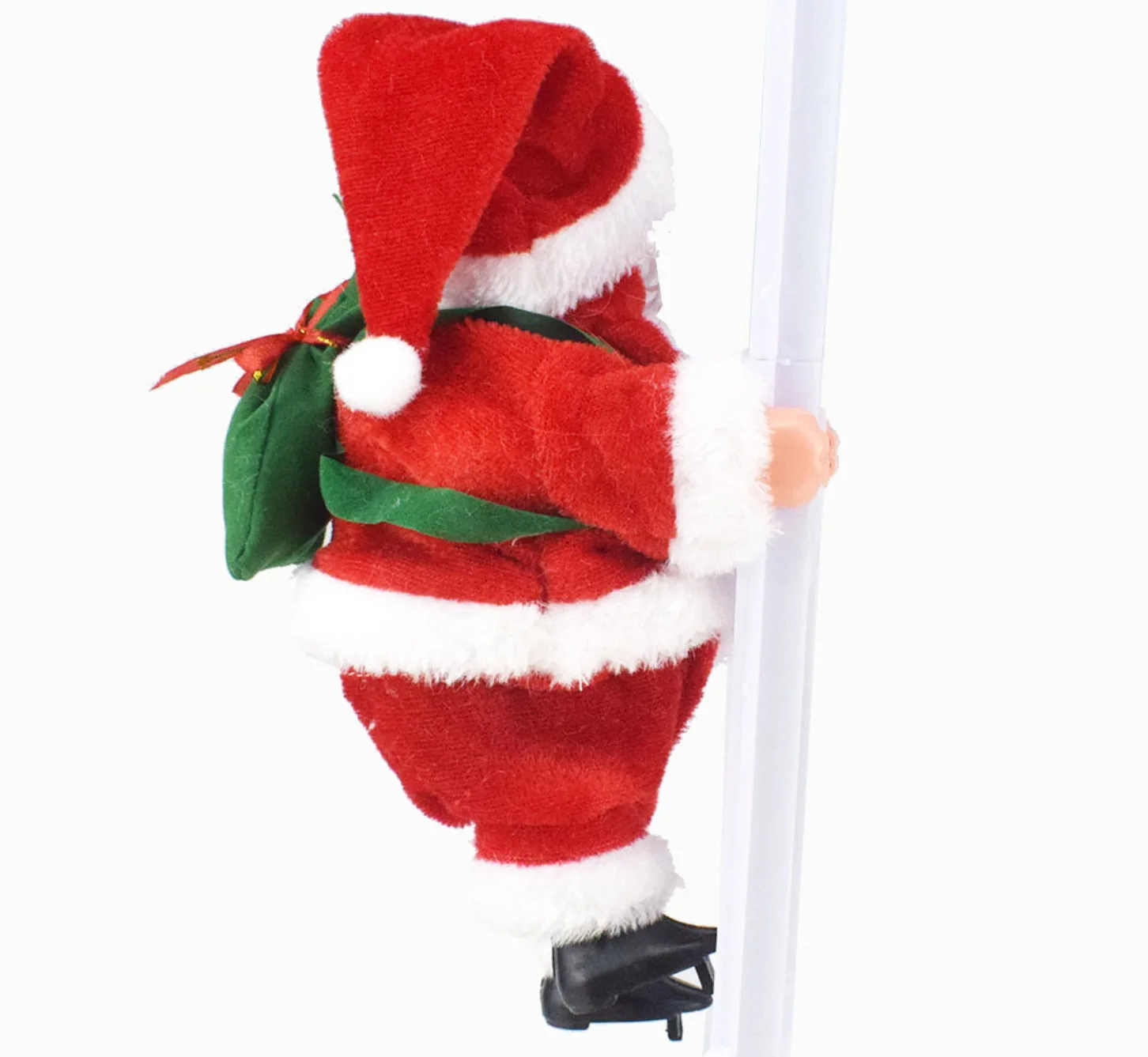Decor De Crăciun Electric Scara Moș Crăciun Alpinism Margele Pom De Crăciun Agățat Ornamente De Perete Decor Petrecere Copii1