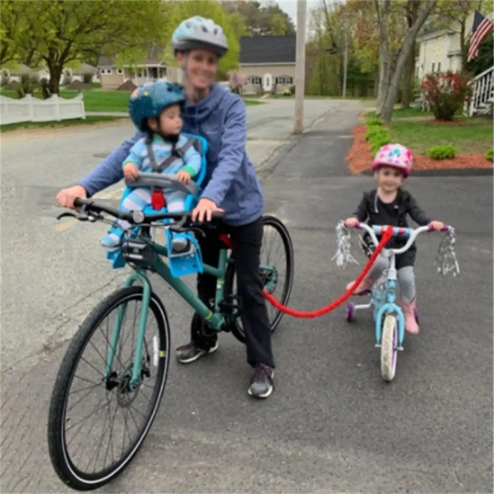 Echipamente De Siguranță În Aer Liber, Biciclete De Munte Părinte-Copil Remorcare Trage De Elastic Tractare Coarda De Tracțiune Raliu Coarda Ciclism1