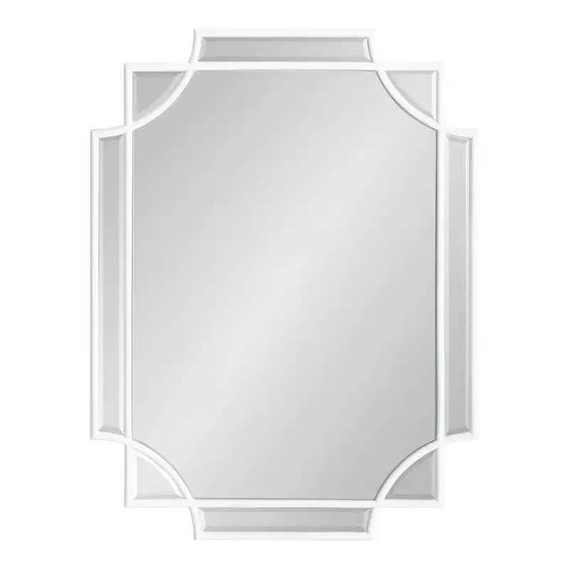 Glam Oglindă de Perete, 18 x 24, Alb, Boho - Decor pentru Perete1