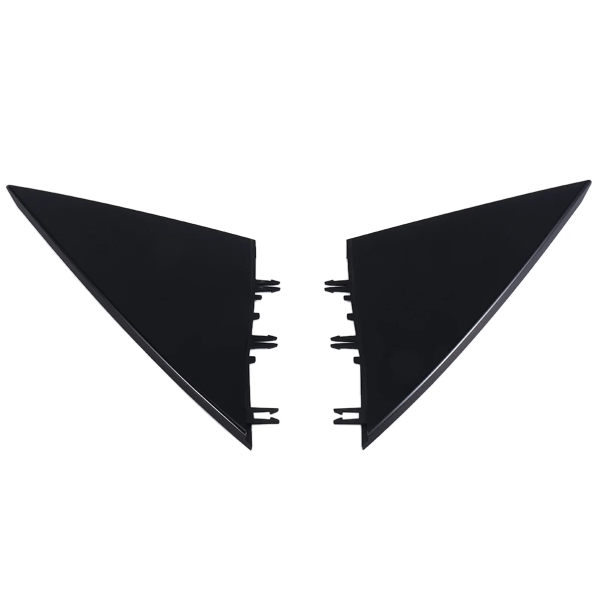 Masina Oglinzi Exterioare Triunghi capitonajul Panoului Ornamental Vopsea Neagră Panou Ornamental pentru Modelul Y1