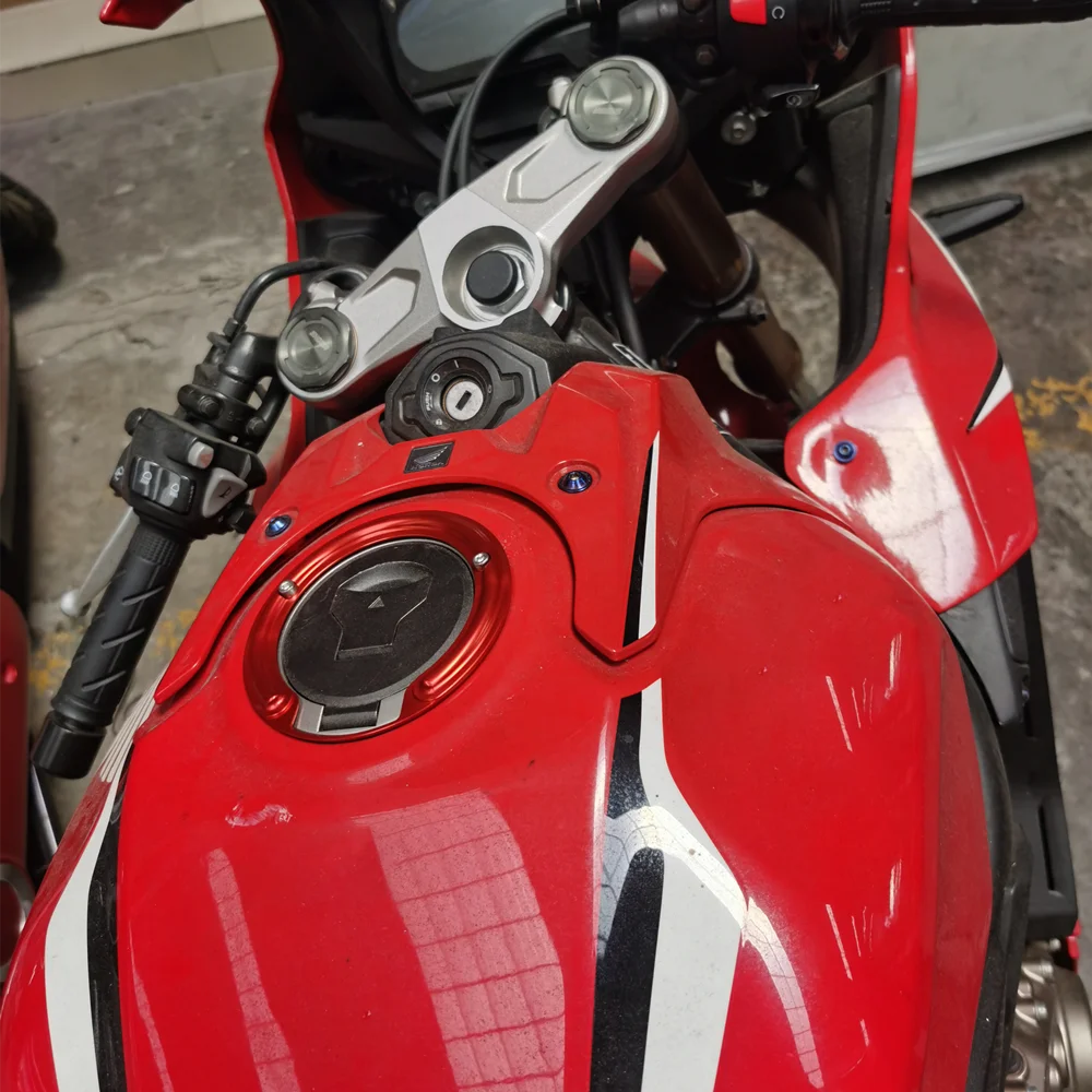 Motocicleta de Combustibil a Rezervorului de Ulei Capac Inel Decorativ Capac Protector Pentru Honda CB300R CB1000R CB400X 500X CB125R 250R CB500F CB1100 ABS1