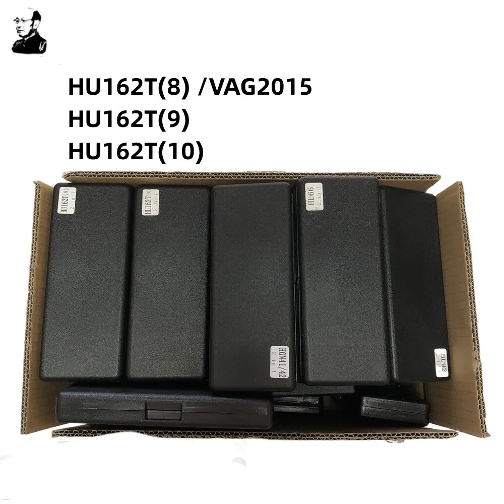 NICI o cutie neagră 3pcs/lot LISHI 2 IN 1 HU162 T9 HU162 T10 VAG2015/HU162T81