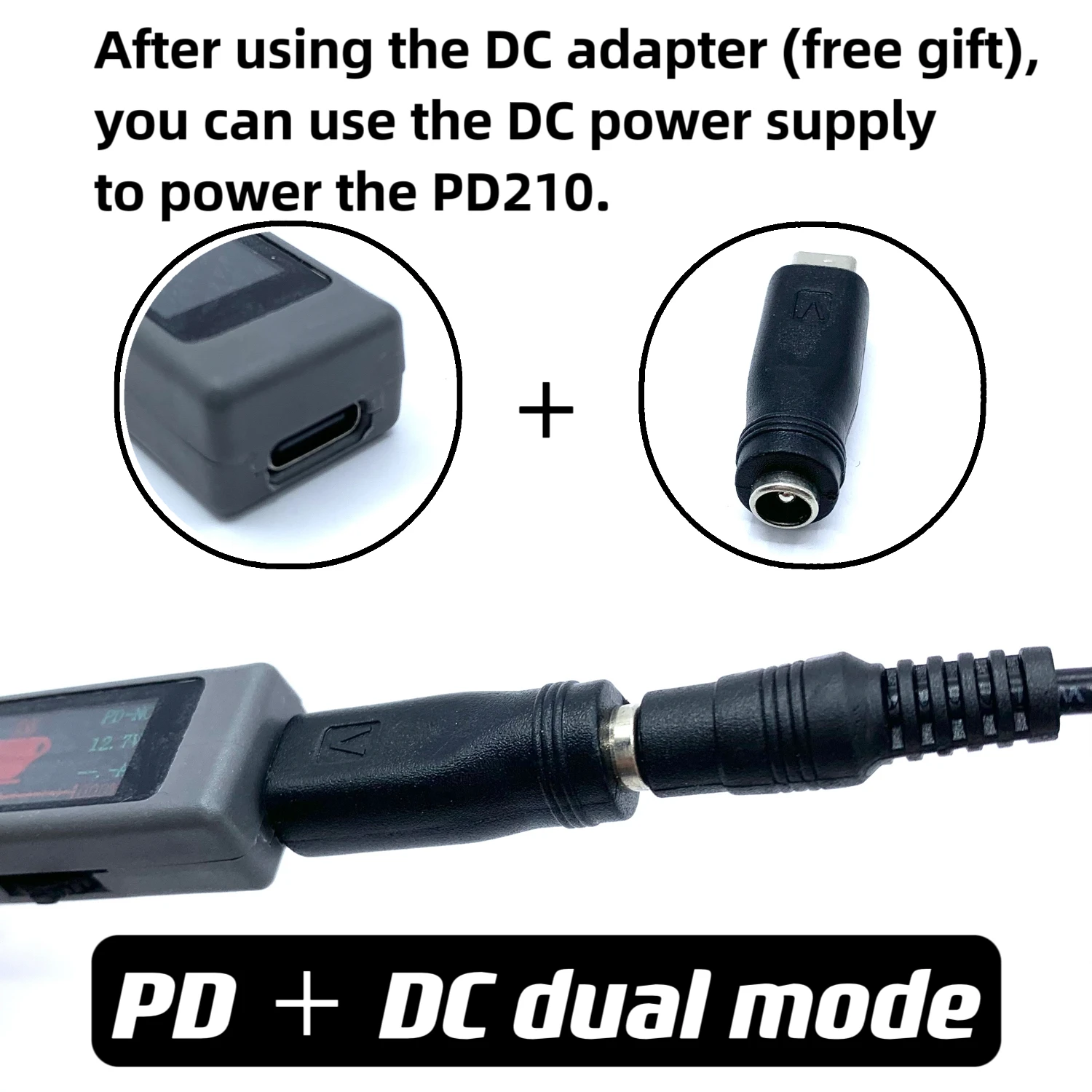 PD210 70W Portabil de Lipit Statie de Temperatura PID Control PD3.0 PPS Compatibil pentru JBC210 Lipire Sfaturi Electric Instrumente DIY1