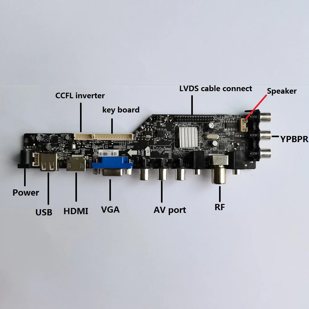 Pentru N173FGE Display DVB-T, DVB-T2 de la distanță bord driver de controler digital 1600x900 USB cu LED-uri compatibil HDMI pe panoul monitor VGA AV TV1