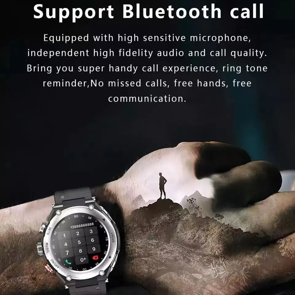 Smartwatch-Bratara 2 In 1 TWS Pavilioane Wireless 1.28 Inch 470 Mult Capacitatea Bateriei tensiunea Sport Fitness Smartwatch 20231
