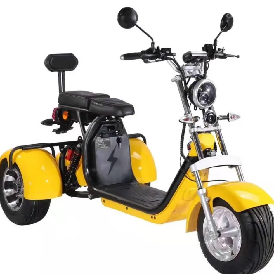 Săptămânal 3 roata de scuter electric triciclu 2000w citycoco fierbinte de vânzare în UE antrepozit1