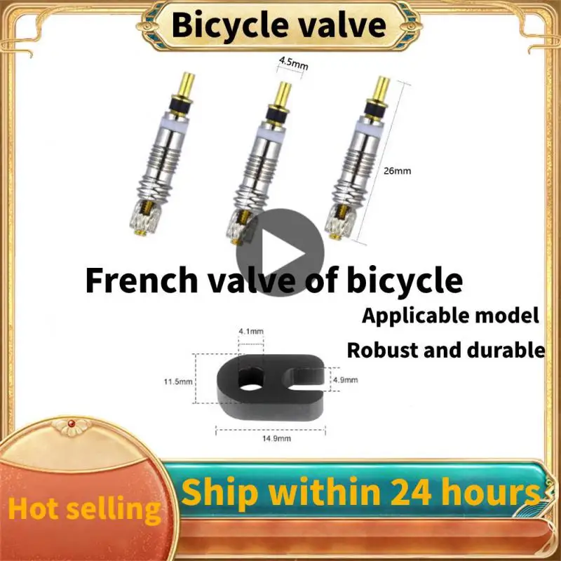Universal de înaltă calitate, franceză supapa de Biciclete 1buc/set Anvelopă de Bicicletă Bicicletă de Înlocuire Tubeless Core cu Ventil de Demontare1