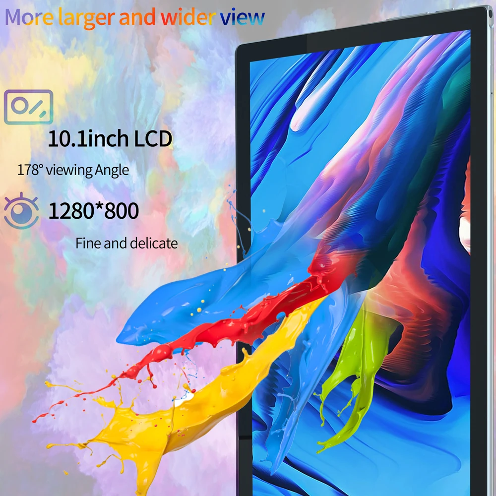 Versiune globală Tab 4G LTE de Rețea WiFi 10.1 Inch 6GB+128GB de Învățare Tableta de Clasă On-line HD Tablete Android 11 Bluetooth1
