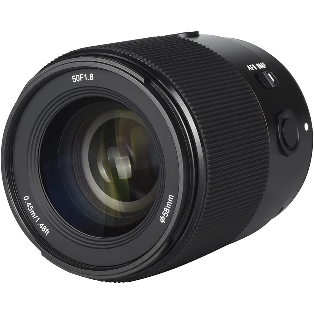 YONGNUO YN50mm f1.8 50mm Deschidere Mare Auto Focus Full Frame Obiectiv pentru Sony E Mount Camera Lente A6300 A6500 A7 A9 A7III1
