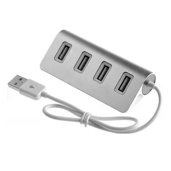 HUB USB 2.0 multi 4port cu adaptor de alimentare pentru xiaomi macbook pro de aer calculator PC, accesorii laptop adaptador USB 4 hab