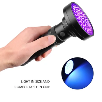 Lanterna UV Violet Robust Lanterne la Îndemână Torțe de Spălat Cadou Parte
