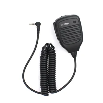 Portabil Microfon Difuzor pentru Baofeng UV-3R Walkie Talkie cu Jack Audio de 3.5 mm