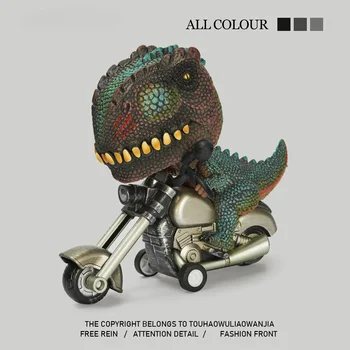 Plictisit de a vedea Tyrannosaurus Rex de echitatie o motocicletă sălbatice! Inerție jucării, bijuterii, decoratiuni creative, cadouri