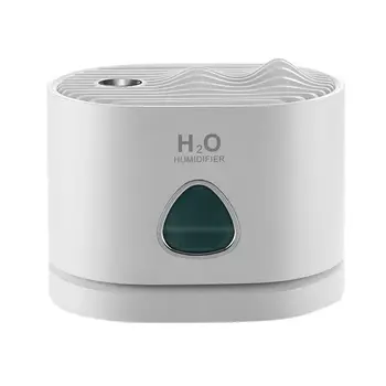 H2O 460ml Umidificator de Aer Aroma Difuzor USB Reîncărcabilă Lumina de Noapte Ceață Rece Pulverizator Pentru Dormitor Acasă Humificador Difuzor