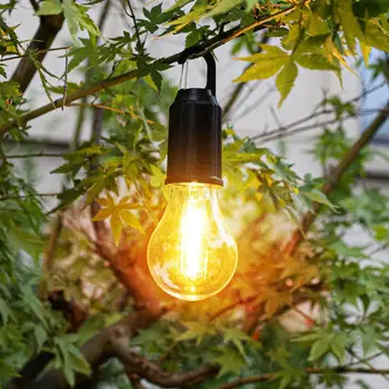 1 buc lampă de camping în aer liber Cort de Lumină LED-uri Bec Portabil de Urgență la Îndemână Cârlig Torch Lampă rezistent la apa Pentru Drumeții în aer liber la Pescuit