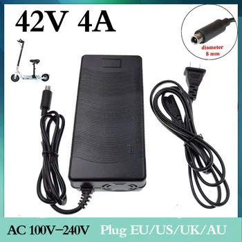 42V 4A Skateboard electric adaptor Scuter încărcător pentru Xiaomi Mijia M365 Scuter electric accesorii pentru biciclete