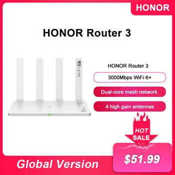 Nou Original Onoare Router 3 Wifi 6+ 3000Mbps 2,4 GHz și 5 GHz Dual-core 128MB Wireless wifi extender Smart Home Router Configurare Ușoară