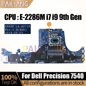 Pentru Dell Precision 7540 Notebook Placa de baza Laptop LA-H271P 0GRT7C 02H58H 011M3F E-2286M I7/I9 9 Gen Placa de baza Testate Complet