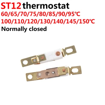 20BUC ST-12 uscător de Păr Comutator de Temperatura Termostat Normal închis 65/70/75/80/85/90/95/100/105/110/115/120/125/130/135/140/14
