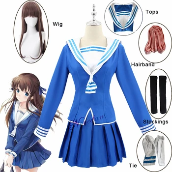 Anime Fructe Coș Cosplay Costum Tohru Honda Cosplay Uniformă JK Fata de Scoala Uniforme Femei Costum de Marinar Peruca Accesorii