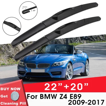 Masina lamela Ferestrei din Față, Parbriz Cauciuc Silicon Gel Refill Stergatoare Pentru BMW Z4 E89 2009-2017 22